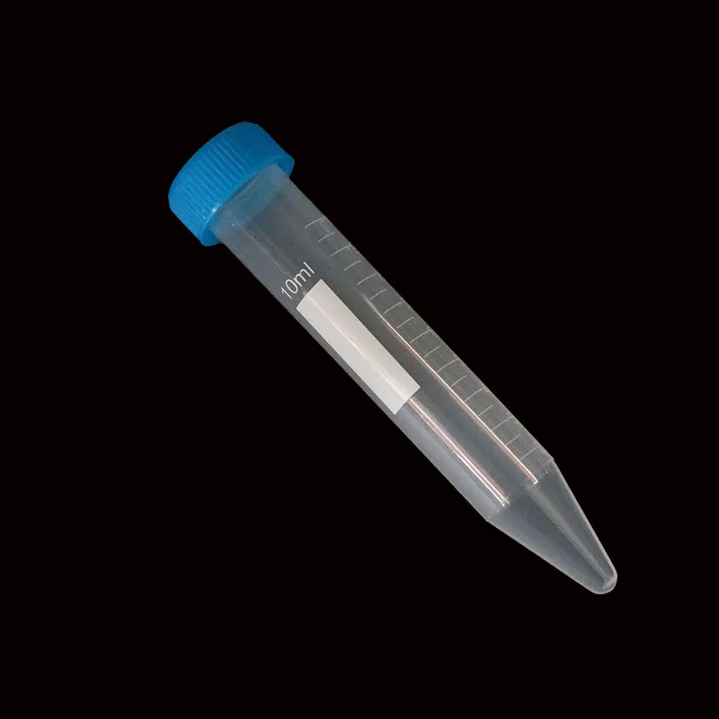 Screw Cap Plastic Bottles 10ML Transparent Tubes Samples Frozen Export Storage Containers Radiation Experiment Centrifuge Tubes