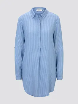 

Women's blouse Tom Tailor 659325 Women Casual Turtleneck Short Long Sleeve Cotton Girl Solid Casual Blouse Top Shirt Female Plus Size Clothing Fashion 2020 Spring Summer Korean Womens Tops Blouses Vintage Shirts