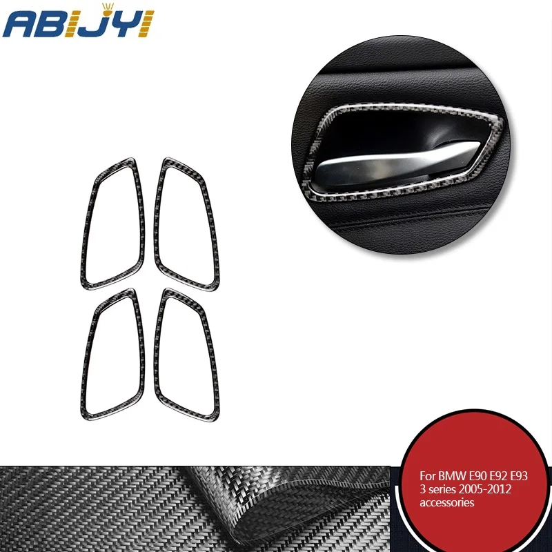 

Car Styling Interior Trim Carbon Fiber Decoration Stickers For BMW E90 E92 E93 3 Series Accessories Full Set Car Stickers