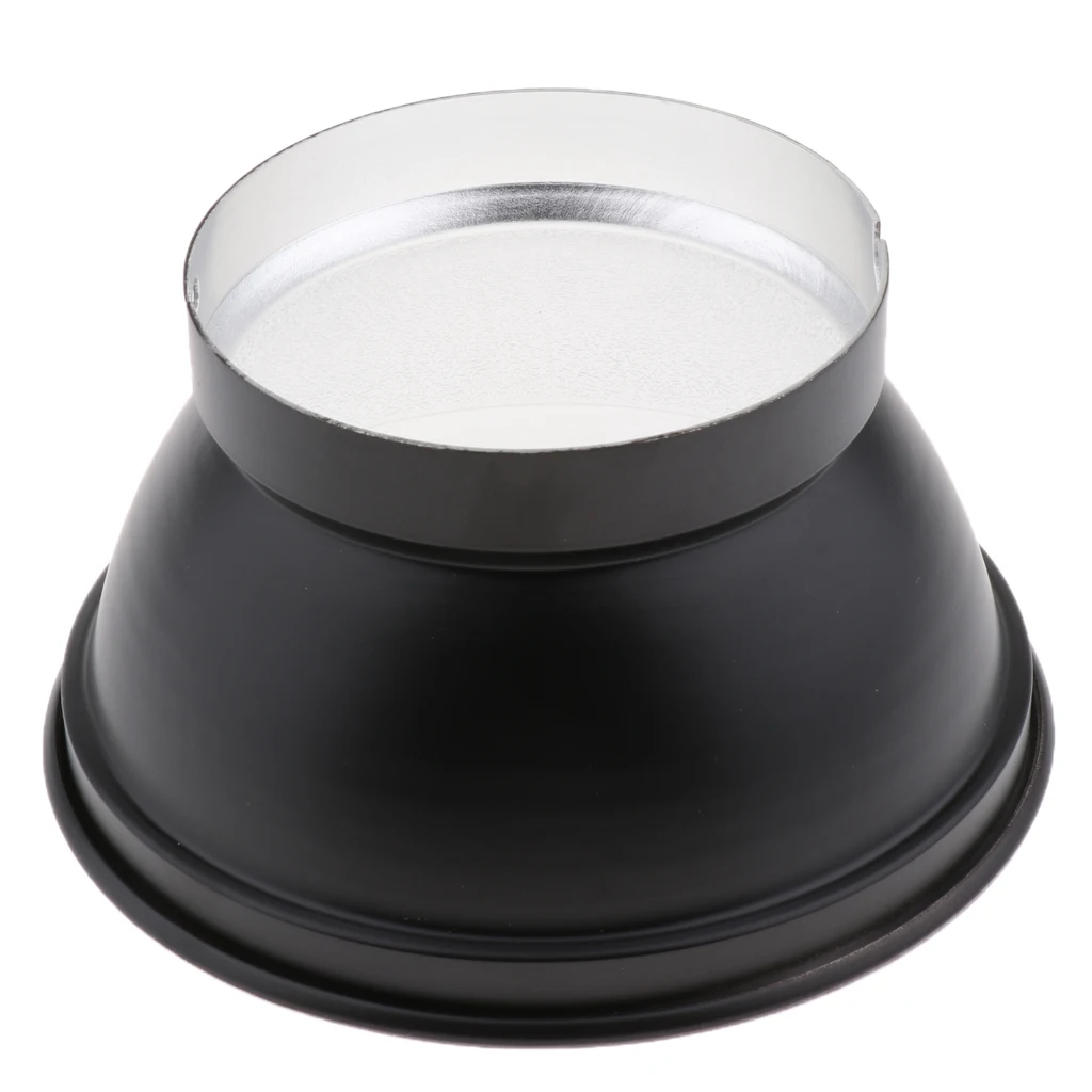 7inch Standard Reflector Diffuser Lamp Shade Dish, Suitable for Elinchrom Mount Studio Strobe Flash Light Studio Accessories