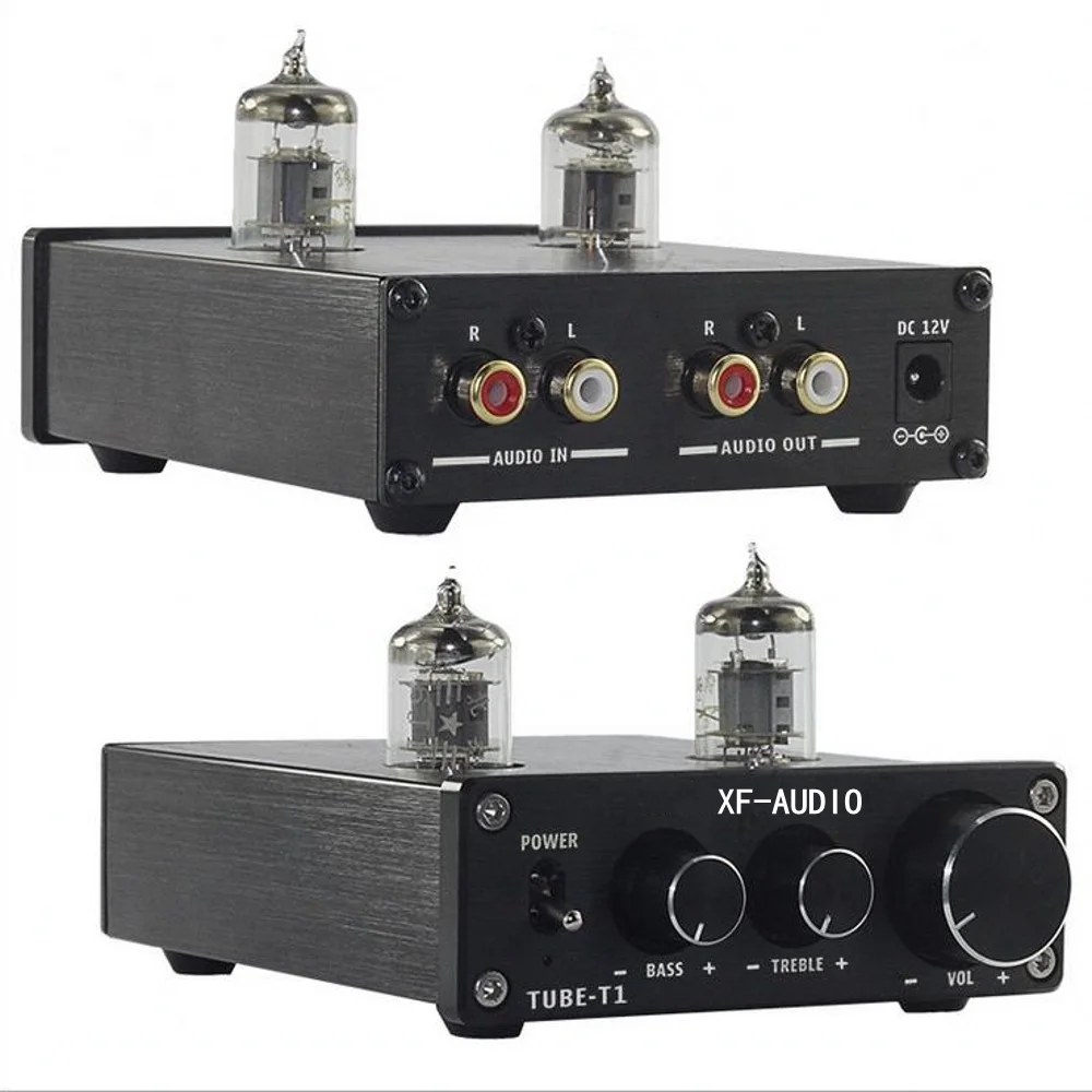 FX AUDIO TUBE 01 DC12V 1A Bile Preamp 6J1/JAN 5654W трубный усилитель HIFI аудио мощности|Операционные