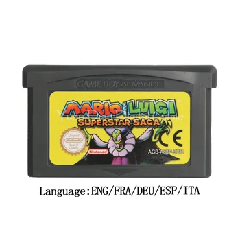

For Nintendo GBA Video Game Cartridge Console Card Mari & LuigiSuperstar Saga EU Version