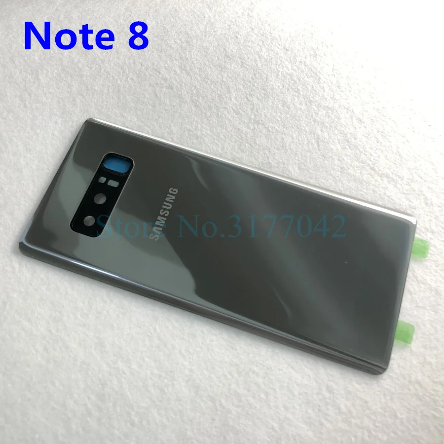 Samsung задняя Батарея крышка note8 note9 для samsung Galaxy Note 8 N950 SM-N950F N950FD Note 9 N960 SM-N960F сзади Стекло чехол