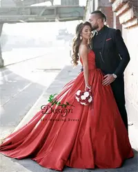 Красное торжественное платье с открытой спиной для выпускного створки длинное платье для выпускного бала сатиновое платье со шлейфом для