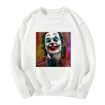 

Joker Hoodies Funny Vogue Casual Loose Sweatshirt Long Sleeve толстовка Spring Autumn Kpop Gothic Oversize Plus Size