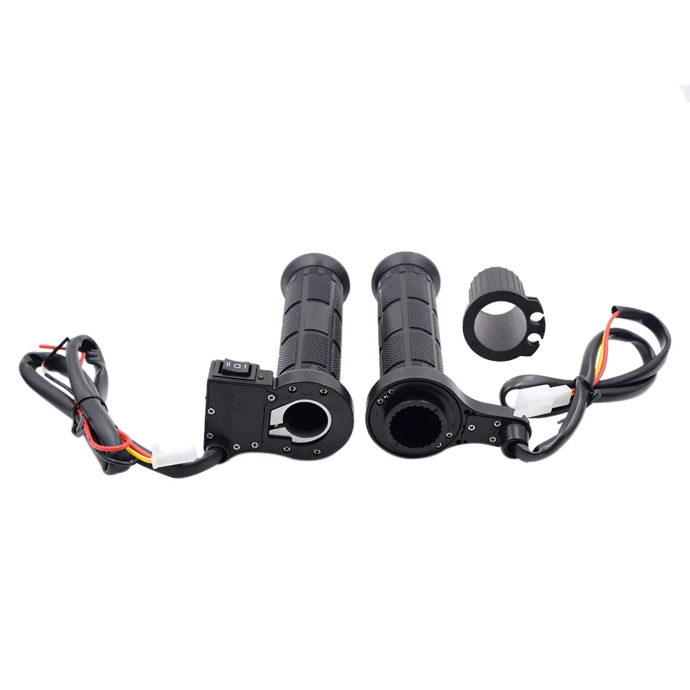 

Universal Motorcycle 7/8" 22mm Electric Hand Heated Warm handle Grips ATV Warmers Hot Handlebar Grip Adjustable Temperature