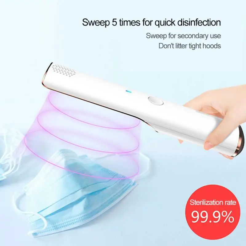 

Multi-purpose Folding UV Light Sterilizer UVC Lamp Portable Ultraviolet Germicidal Disinfection Bactericidal Lamp USB Recharging