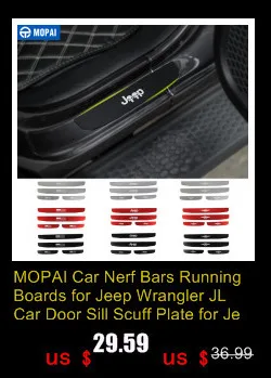 MOPAI автомобильные наклейки для Jeep Wrangler Up ABS автомобильный передний противотуманный светильник, декоративный чехол для Jeep Wrangler JL автомобильные аксессуары