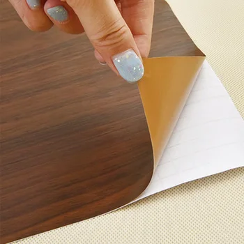 

Self Adhesive WallpaperPVC Vinyl Wood Grain Contact Paper for Kitchen Cabinets Shelf Liner Wardrobe Door Stickers Waterproof