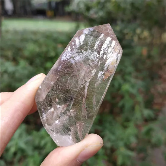 Рутил Кристалл башня камень остров Wicca Декор натуральный кварц кристаллы Cristal Пьер медитация Cristaux для исцеления чакр с помощью рейки