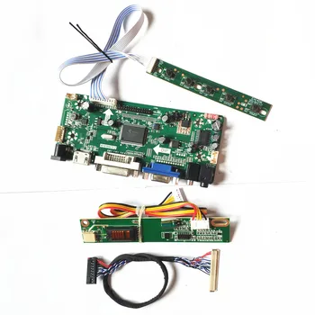 

For LP141XB-A1/A2C1 14.1" 1024*768 LCD panel monitor VGA HDMI DVI LVDS 20Pin CCFL MNT68676 screen drive controller board DIY kit