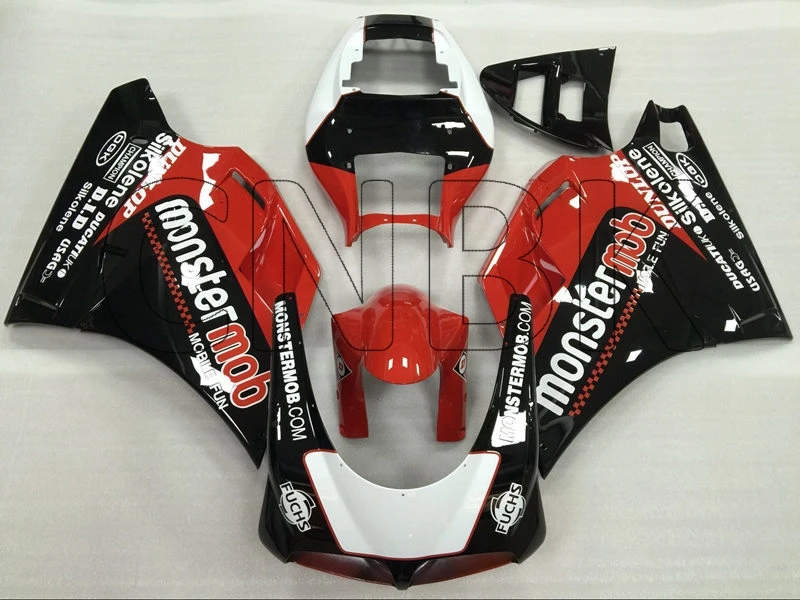 

748 1999 Fairings 998 2002 Fairing Kits for DUCATI 996 1996 - 2002 Plastic Fairings