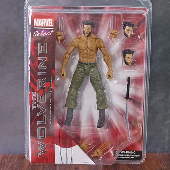 

Select X-Men The Wolverine Logan PVC Model Collection Kids Toys