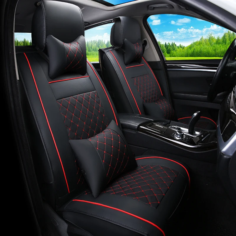 Универсальные чехлы на сиденья автомобиля ZRCGL для Cadillac все модели SRX CTS Escalade ATS SLS CT6