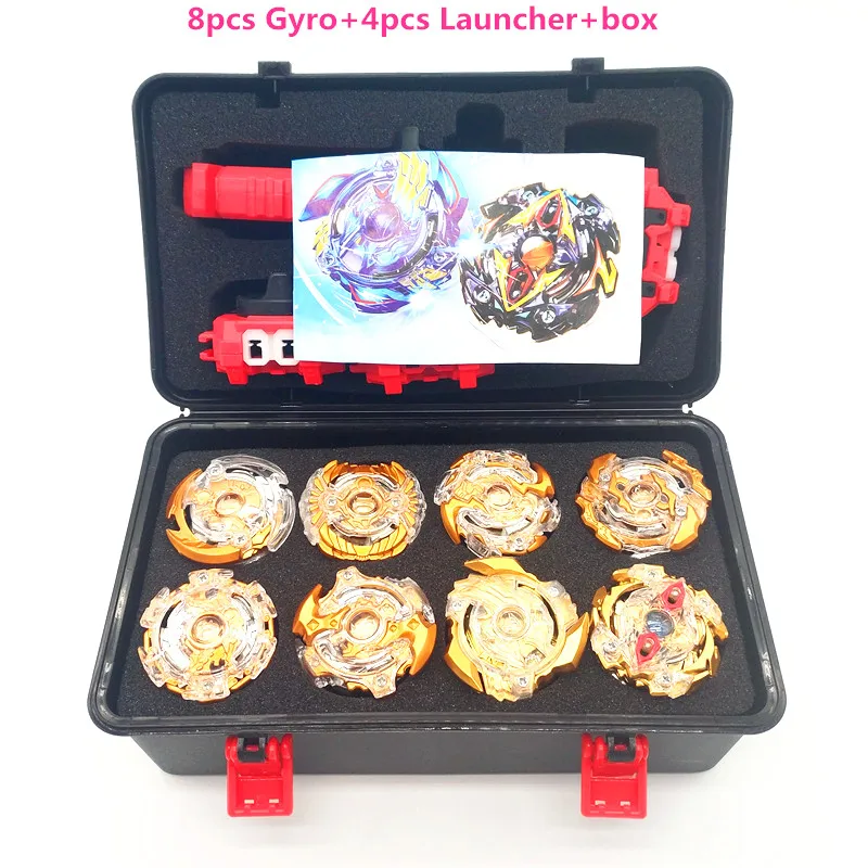 Топы Burst Launchers Beyblade игрушки GT arena box Burst bables Toupie Bayblade metal fusion God спиннинг Топы Bey Blade Blades игрушка - Цвет: BOX2G