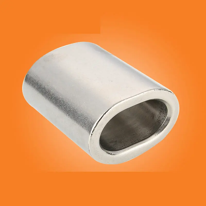 50 Pezzi Doppi Manicotti In Alluminio, Anello Di Crimpatura In - Foto 12