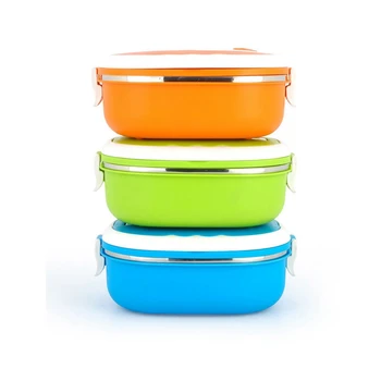 

1Pc Lunch Box Kids Adults Food Warmer Thermo School Picnic Lunch Box Insulated Food Container