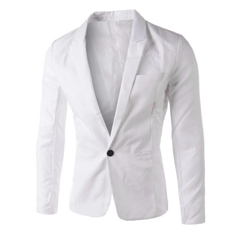 White Пиджак мужской летний костюм куртка veste homme костюм Блейзер Masculino Slim Fit sobretudo masculino вечерние мужские куртки - Цвет: White