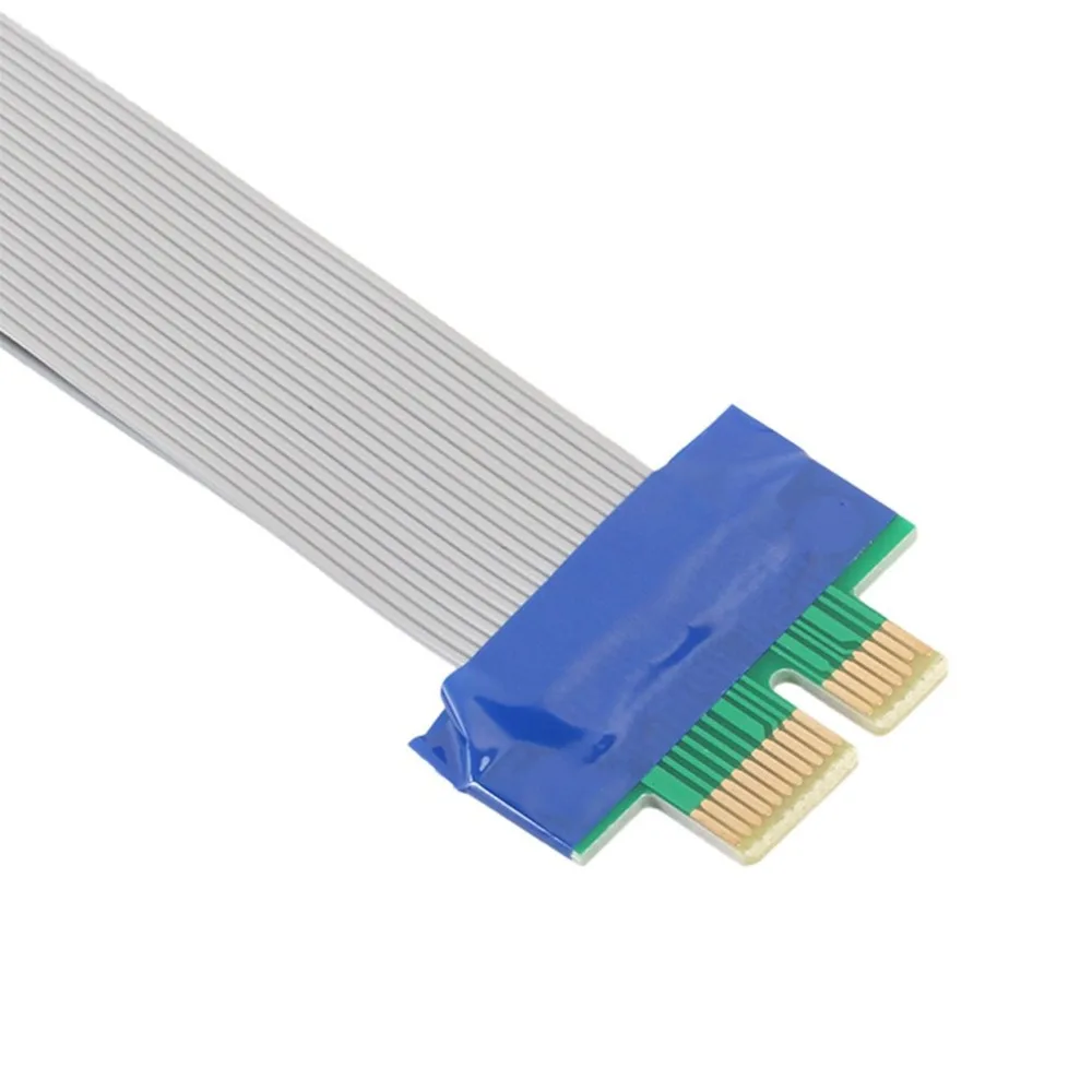 PCI E 1X To 1X Slot Relocate Male To Female Riser Card Extender Flexible Extension Cord 5