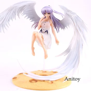 

Anime Figures Angel Beats Tenshi Tachibana Kanade with Wing Angel Beats Kanade PVC Action Figure Collectible Model Toys