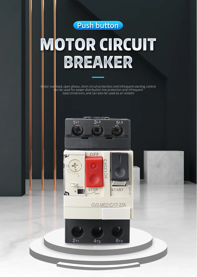 GV2-ME interruptor de proteção do motor 3p