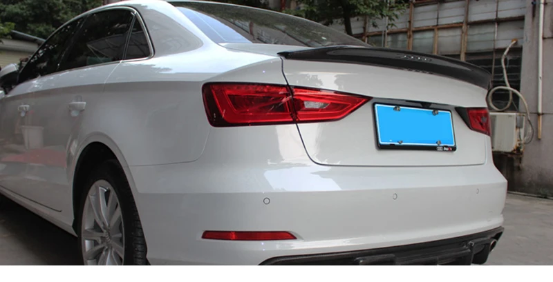Для Audi A3 спойлер из углеродного волокна крыло 2013- седан купе