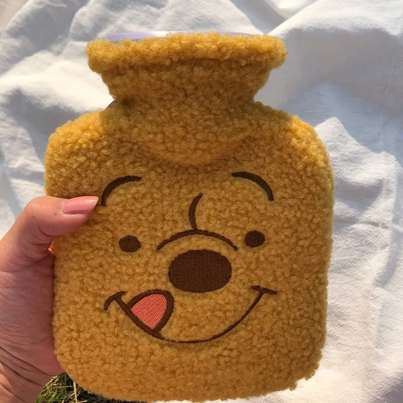 1 шт. безопасная для рук Бутылка горячей воды с плюшевой крышкой собак домашние