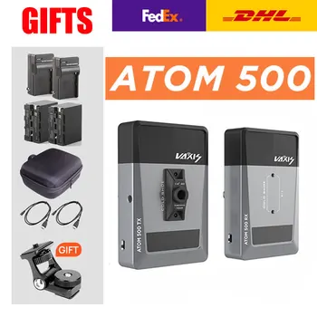 

Vaxis ATOM 500 WirelessTransmission Dual HDMI 1080P for Camera Ipad Image Video HD Transmitter Receiver VS Hollyland mars 300
