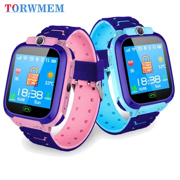 

Kids Smart Watch Waterproof SOS Antil-lost Smartwatch Baby 2G SIM Card Clock Call Location Tracker Smartwatch PK Q50 Q90 Q528