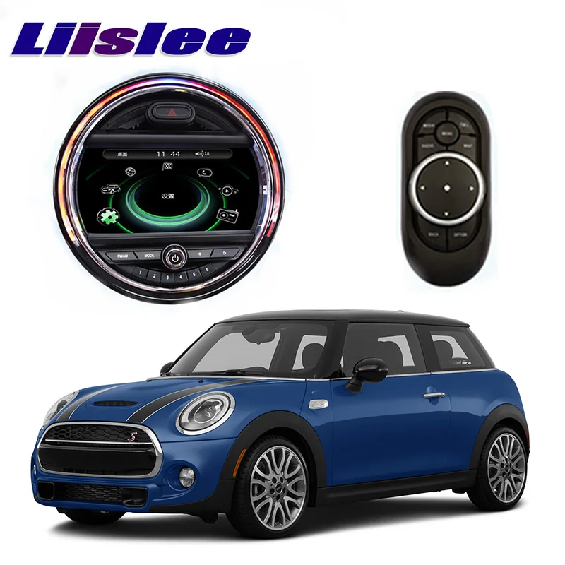 

Автомобильный мультимедийный плеер Liislee, для Mini Hatch, cooper S, F55, F56, 2012 ~ 2018, автомобильное радио, стерео, GPS-навигация, Android 4G, SIM