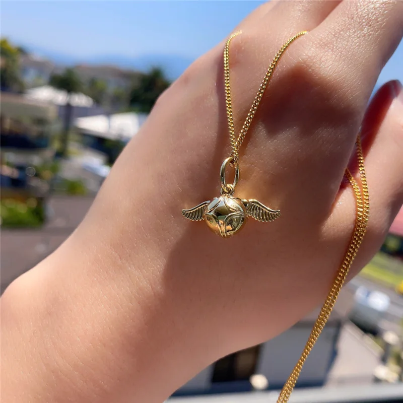Golden Snitch Necklace Top Golden Snitch Jewelry New Arrivals
