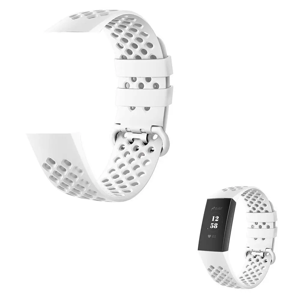 Силиконовый ремешок для часов Fitbit Charge 3 браслет ремешок на запястье для Fitbit Charge 3 Band мягкие спортивные Сменные аксессуары