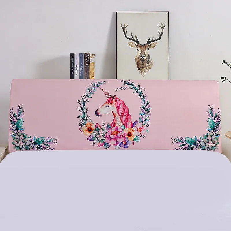 Supply Fabric European Soft Roll Leather Bed Thick Bed Cover Digital Printing Stretch Fabric Crystal Velvet Bed Cover