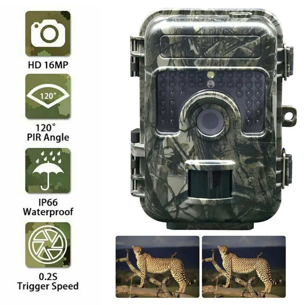 

spaceship! !! Tracking camera 12MP 1080P 30 infrared LED 850nm hunting camera IP65 waterproof 120 degree field camera