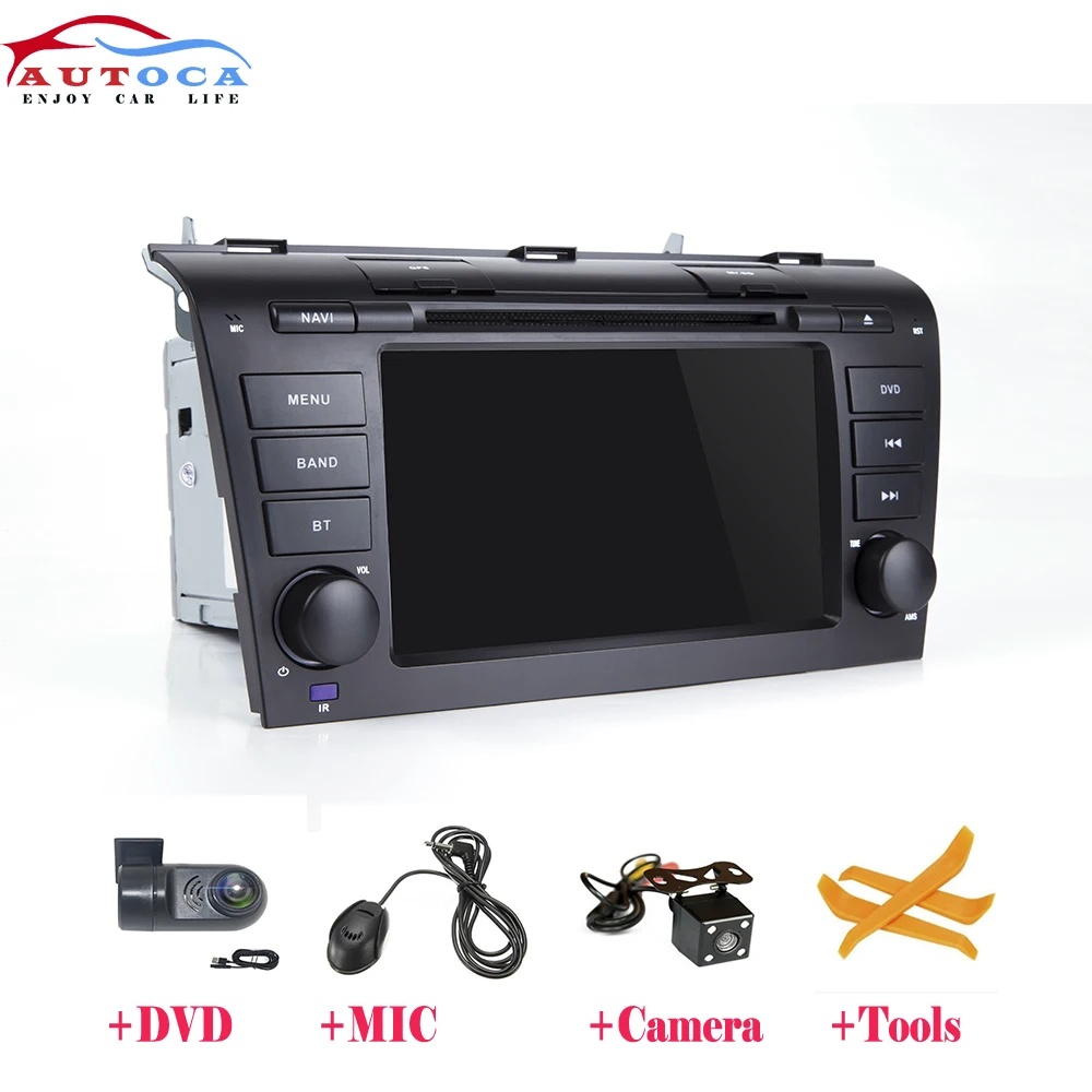 #*Cheap 2 Din Android 9.0 Car multimedia dvd player GPS For Mazda 3 mazda3 2004 2005 2006 2007 2008 2009 car radio stereo