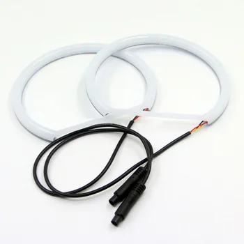 

LED Angel Eyes Light Kit Ring Cotton Lights For BMW E36 E38 E39 E46 131MM