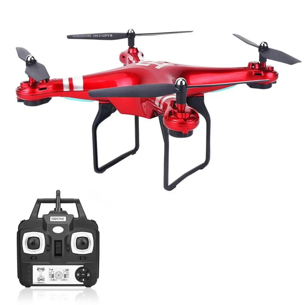 red SH5HD FPV Дрон Радиоуправляемый квадрокоптер видео высота с 1 батареей 2,4 ГГц 4 канала 6 осевой гироскоп Радиоуправляемый Дрон - Цвет: red