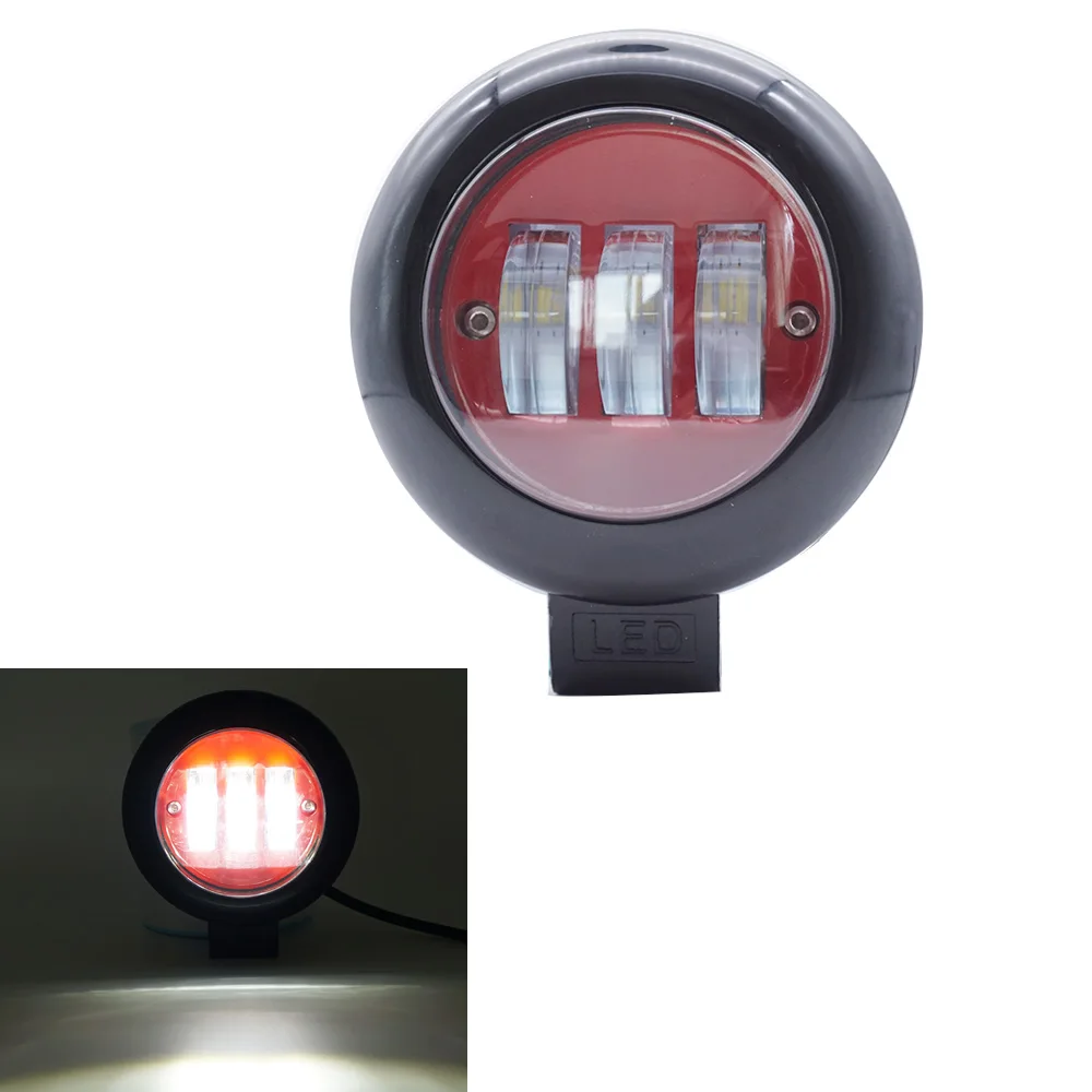 6D Lente 5 Inch Ha Condotto La Luce Del Lavoro Bar 6000K 30W 12V Per Auto 4Wd Atv Suv Utv Barca Camion 4X4 Offroad Auto Motociclo Di Guida Della Luce 