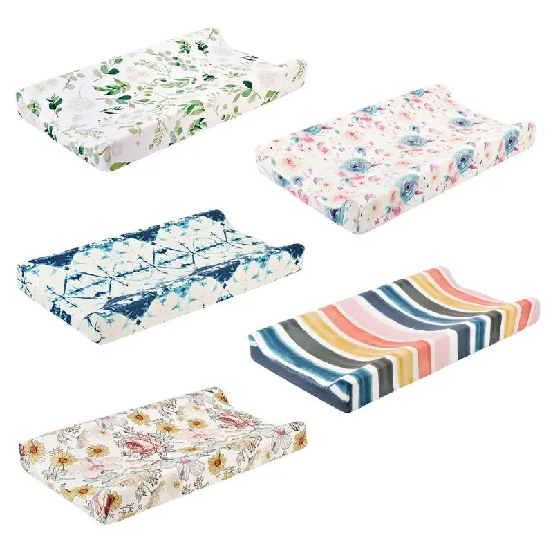crib sheet and changing pad cover