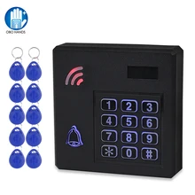 IP68 водонепроницаемая система контроля доступа наружная RFID Клавиатура WG26 контроллер доступа клавиатура непромокаемая 10 EM4100 брелоки для дома