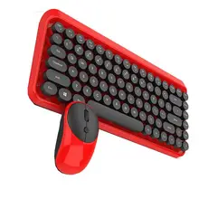 Новейшая беспроводная клавиатура и мышь, набор для ноутбука, ноутбука, компьютера, механическая клавиатура, беспроводной набор, мышь, dpi, регулируемая