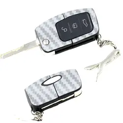 LEEPEE для автомобиля Ford Focus, 1 шт., стикер для ключей, специальный размер, аксессуары для интерьера, защита из углеродного волокна