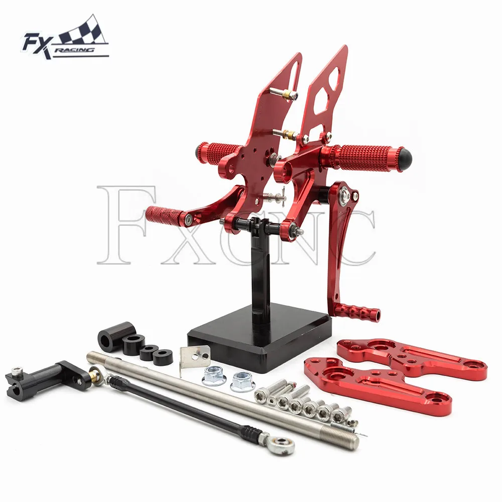 CNC алюминиевая Подножка для мотоцикла, Задние подножки, набор подножек для Honda Z 125 Monkey Bike Z125