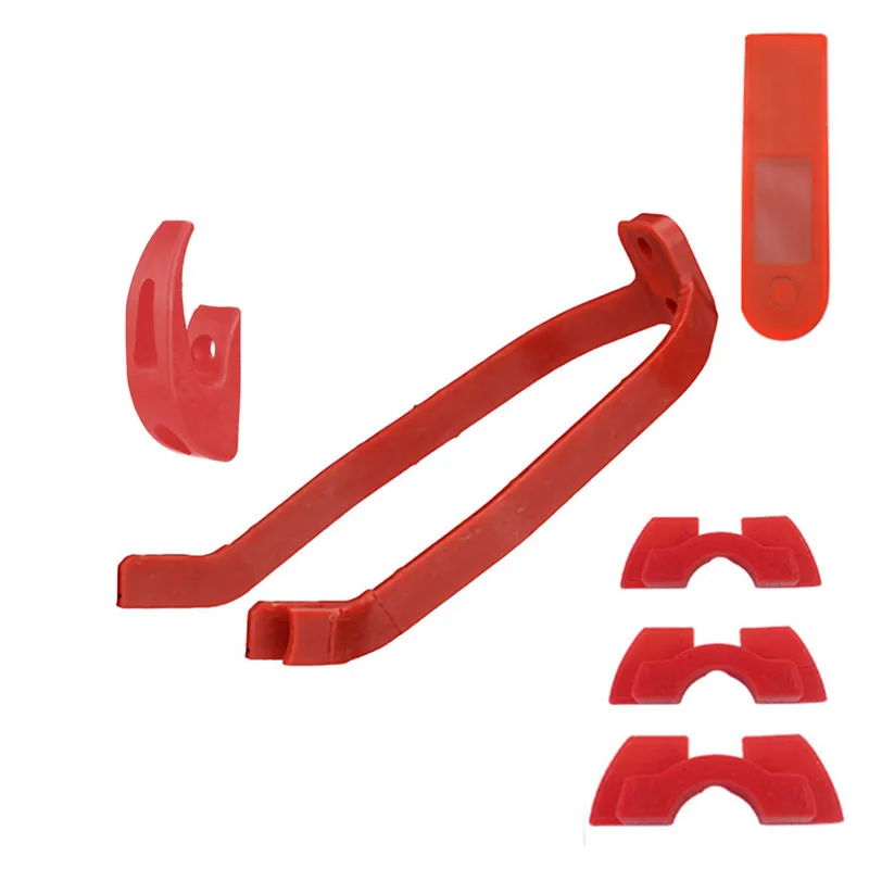 Electric Scooter Fender Light Clamped Guard Ring Disc Brake Pads Kickstand Repair Part For Xiaomi M365/Pro - Цвет: A2