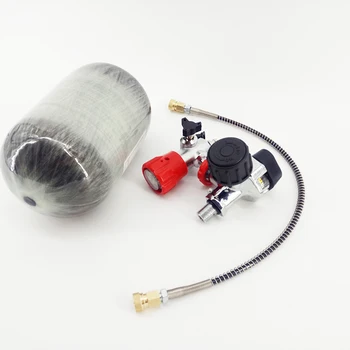 Online AC520211 Mini Paintball Air Gun Airforce Condor 2L Carbon Tank Pcp Air Tank 300Bar Druckluft Zylinder/Flasche Mit Ventil