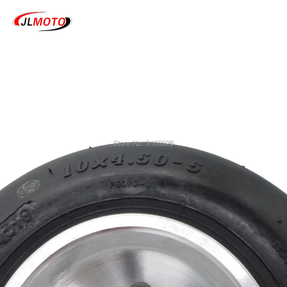 10x4.50-5 5 Inch Racing Wheel Tire with Alloy Aluminium Rim Fit For 168 Go Kart Buggy Front DIY ATV Quad Scooter Bike Parts 10x4.50-5 5 Inch Racing Wheel Tire with Alloy Aluminium Rim Fit For 168 Go Kart Buggy Front DIY ATV Quad Scooter Bike Parts
