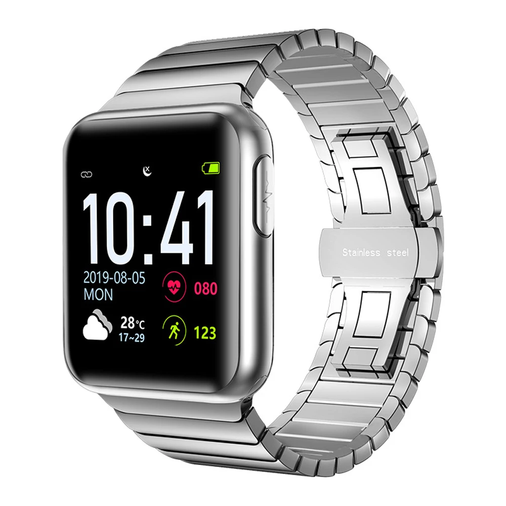  Business Smart Watch Men ECG PPG with Electrocardiogram Display Heart Rate Blood Pressure Monitor S - 4000261265791