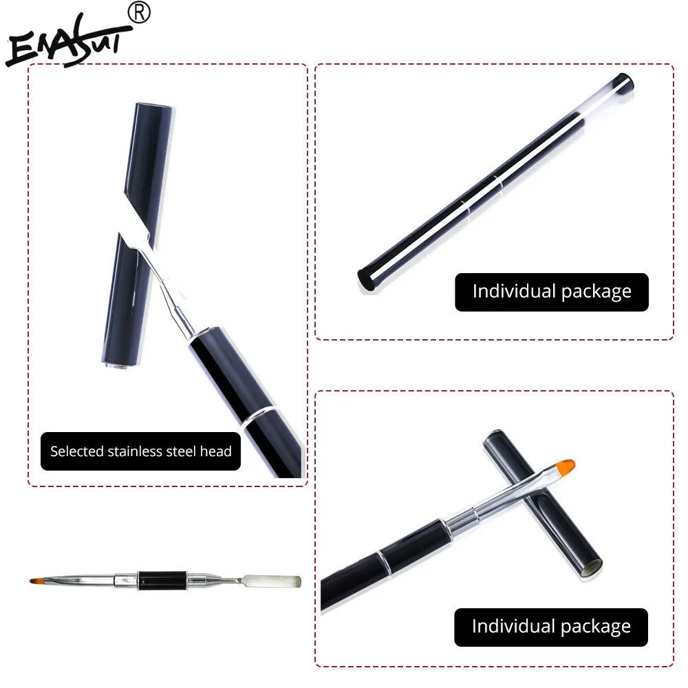 Enasui Polytool Steeless Push+ кисть фототерапия клей для нейл-арта комплект портативный