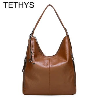 

TETHYS Bags for Women Luxury Handbags Women Bags Designer High Quality Tote Bag Ladies Soft Leather Shoulder Bags Bolsos Mujer