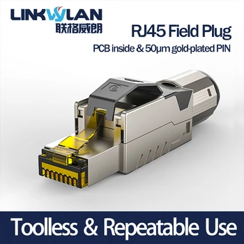 Industrial First Class - RJ45 Shielded Field Plug - Cat.6A STP Field Termination Connector - CAT8 STP Field Termination Plug the employee termination handbook